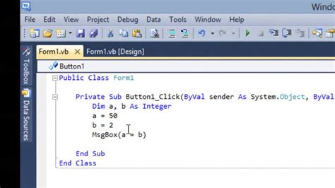 visual basic remainder operator